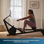 Hydrow Wave Rowing Machine with 16" HD Touchscreen & Speakers - Foldable | Live Home Workouts, Subscription Required - Image 4