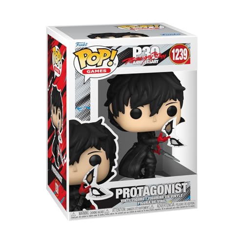 Funko POP! Games: Persona 5 - Protagonist - Figura in vinile da collezione - Idea regalo - Prodotto ufficiale - Giocattoli per bambini e adulti - Modello di figura per collezionisti ed esposizione