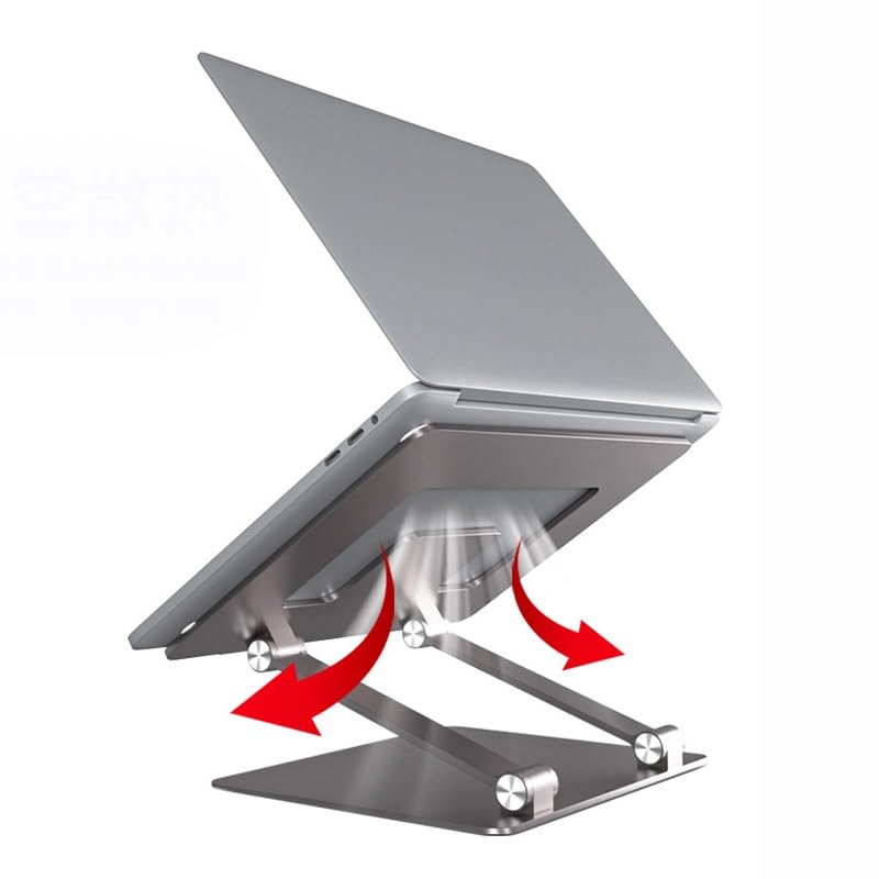 Support ordinateur portable pliable pour ajuster la hauteur de l'écran - 6