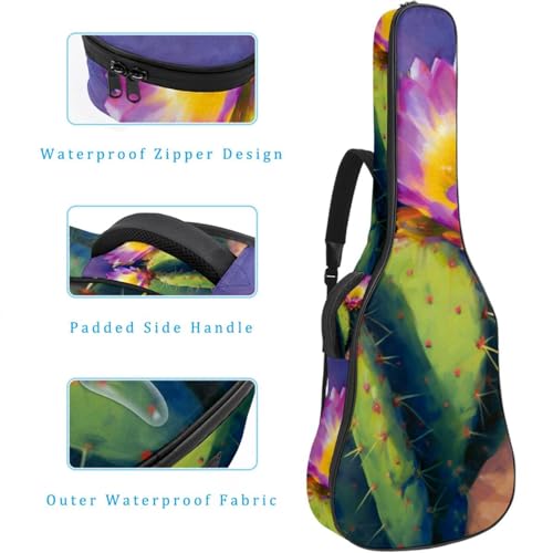 Housse de protection guitare acoustique étanche multicolore - 4