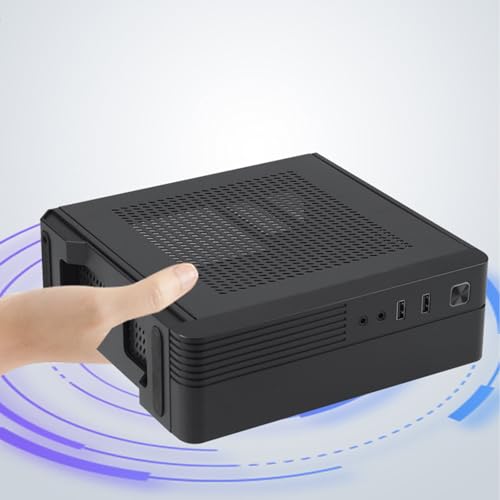 Boîtier PC ITX MX02 mini châssis HTPC pour carte mère 17x17cm - 6