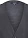 Gioberti Men's Formal Suit Vest Fit for Business or Casual Dress, Charcoal, Medium
