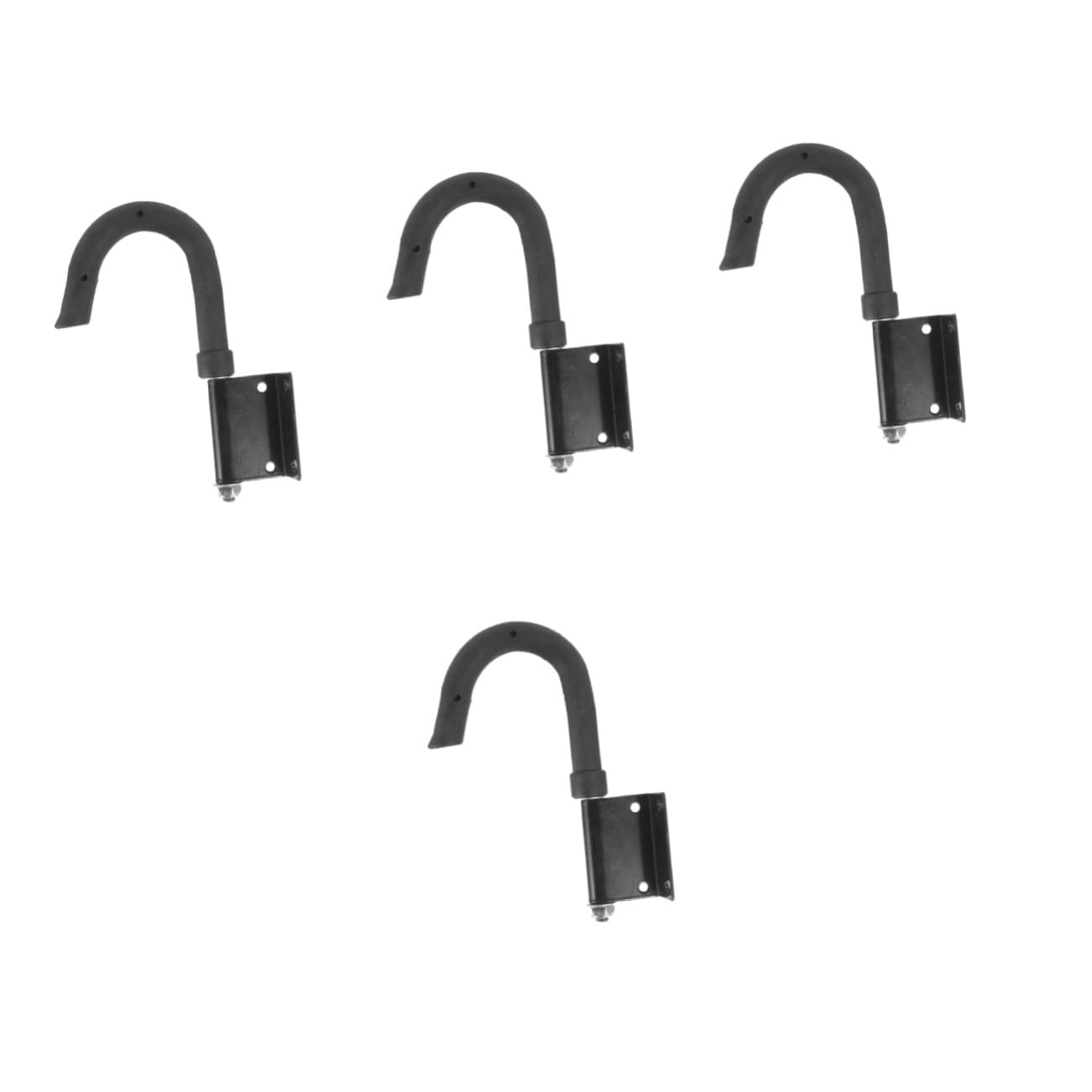 Hemobllo 4piezas Gancho De Tejado Antifallido Para Escaleras Accesorio Extensible Para Pared y Techo Instalación Sencilla Soporta Para Uso Jardín y Construcción
