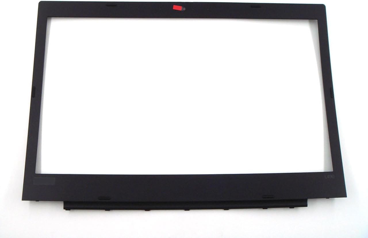 Bayjebu Parts for Lenovo ThinkPad L490 LCD Front Bezel for HD-SM camrea 02DM324 (not for IR Camera)