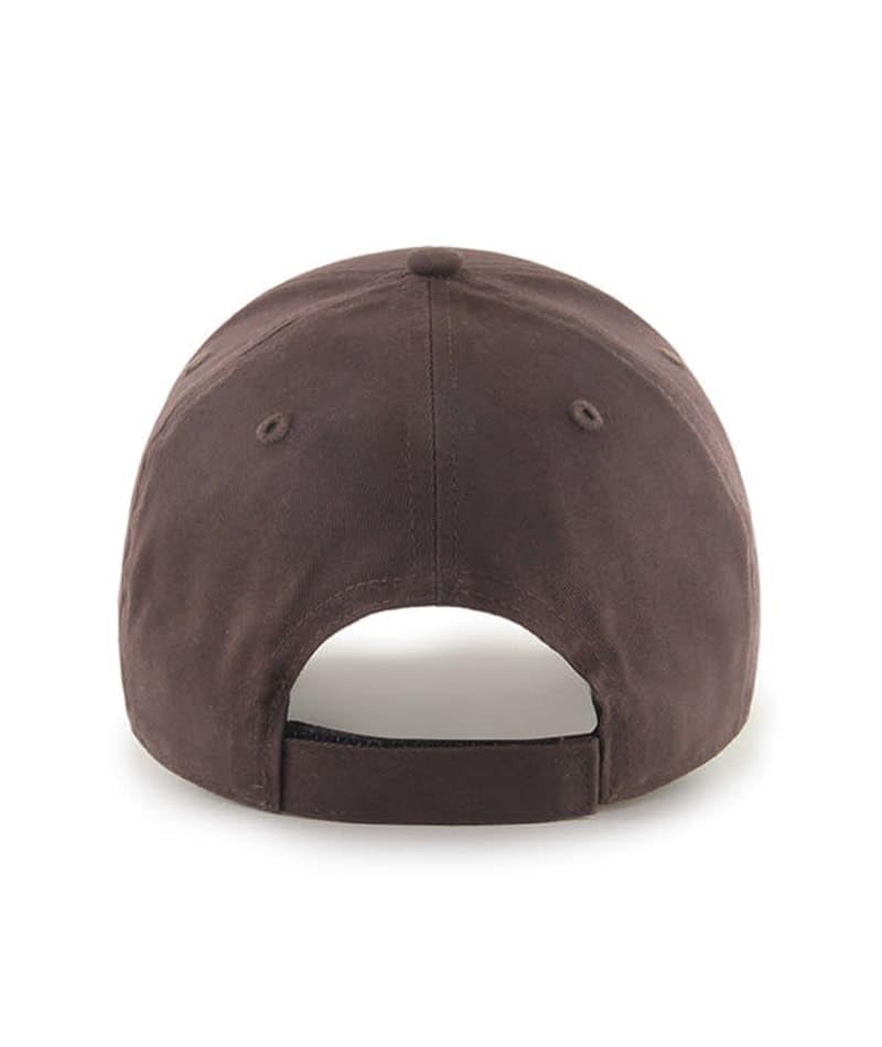 Gorra ajustable bordada color marrón con logo San Diego Baseball miniatura 2