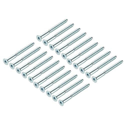 Amazon | XYWHPGV 家具確認ネジ7x85mm六角レンチ木ネジ亜鉛メッキ20本