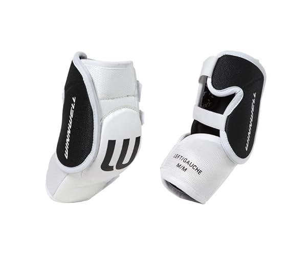 Winnwell Classic Hockey Elbow Pads- Protective Hockey Gear for Youth, Junior, Senior Players - Equipment for Roller, Street & Ice Hockey (Medium, Senior (Soft)) by Winnwell - Used condition - US$53.21