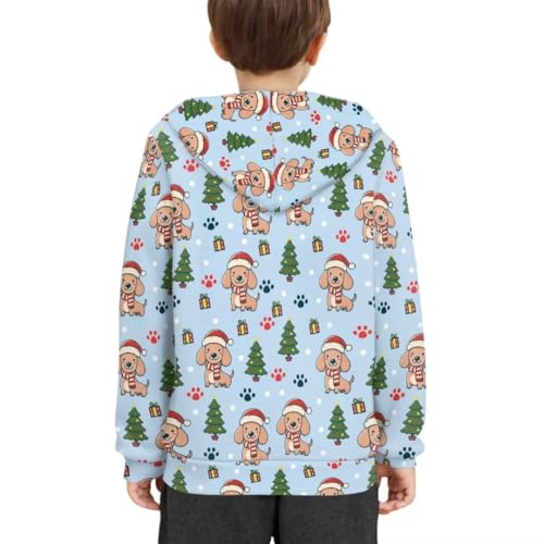 Pinupub Long Sleeve Christmas Hoodies For Boys Girls School Holiday Xmas Casual Pullover Sweatshirt3