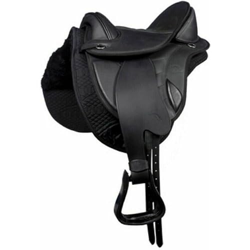 Classic Quality New Bareback Synthetic English Treeless Horse Saddle Tack Size 14" inches - 18" inches Seat Available DK-2234