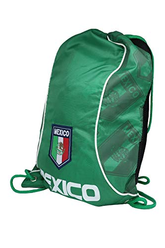 Rhinoxgroup Mexico Logo Soccer Cinch Bag, Soccer Bag2