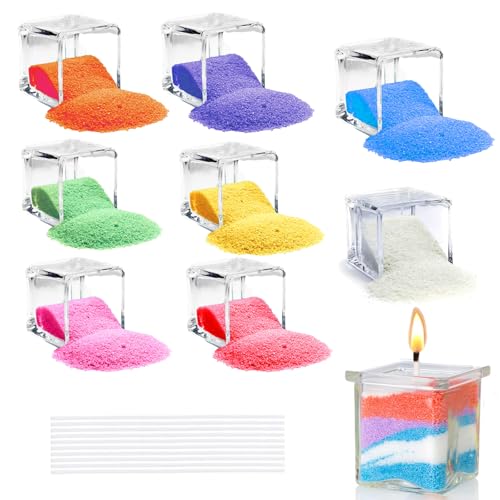 BESOULS Bougies de sable 1.2Kg | Kit de fabrication de bougies perlées BESOULS Bougies de sable 1.2Kg | Kit de fabrication de bougies perlées