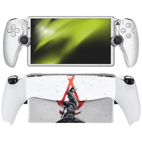 Head Case Designs Officially Licensed Assassin's Creed Yasuke and Naoe Shadows Graphics Vinyl Sticker Skin Decal Cover Compatible with Sony PS5 PlayStation PS Portal