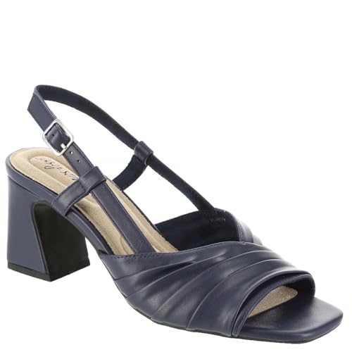 Easy Street sandal talons Lucie femme bleu marine 7 X-Large