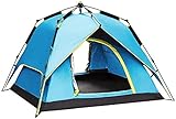 ★ Excellent Zelt: 230 * 230 * 145cm offen Größe, ist es groß genug für 3 bis 4 Personen schlafen oder im Zelt ruhen. Campingzelt mit geräumigem Innenraum ermöglicht es Ihnen, bequem zu bewegen.