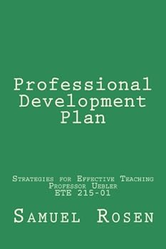 Paperback Professional Development Plan Book