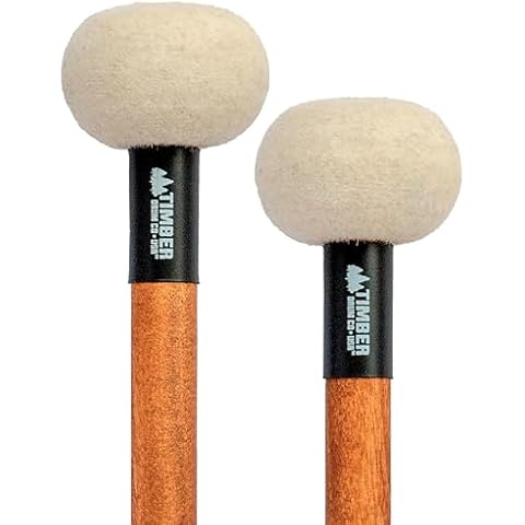 Timber Drum Co. Medium Wool Felt Timpani Mallets Cover