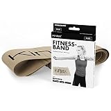 Kintex Unisex Gymnastikband Latexband 2.5m X 15cm Fitnessband, Silber, Unisize