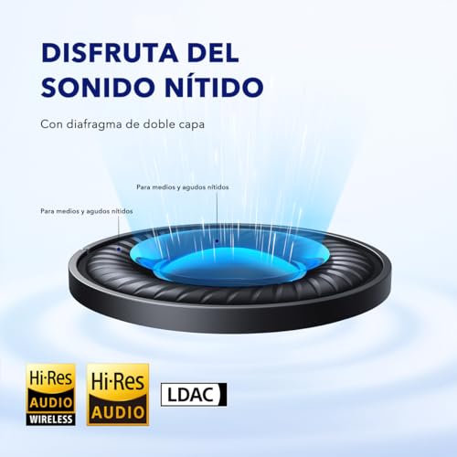 Image of soundcore by Anker Space Q45 Adaptive Noise Cancelling Headphones, Reduce Noise by Up to 98%, Ultra Long 50H Playtime, App Customization, Hi-Res Sound with Details, Bluetooth 5.3