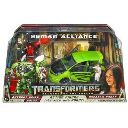Creative Product Transformers Revenge of the Fallen ROTF Human Alliance - Autobot Skids, Mikaela Banes