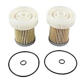 ZTUOAUMA 2X Fuel Filter 6A320-59930 PF9911 31A62-00317 with O-Rings 6A320-59950 6A320-59940 for