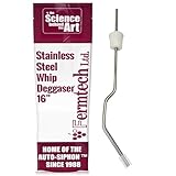 Fermtech Stainless Steel Whip Deggaser 16 with...