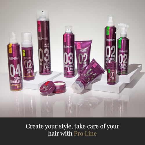 SALERM - Espuma Pelo Rizado - Pro Line Curl Foam 02-200 ml - Crea Rizos Definidos, Naturales y Flexibles - con 3 Tipos de Queratinas - Repara e Hidrata el Cabello - con Filtro Solar UV - imagen 6