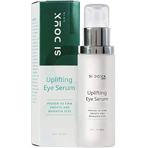 Si Doux Skin SIDOUX Uplifting Eye Serum and AntiWrinkle Brightener, white, 1 Count