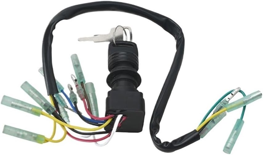 JeeYe Ignition Switch Key Assy for Outboard Motors Control Box 703-82510 Replace MP51040 703-82510-43-00