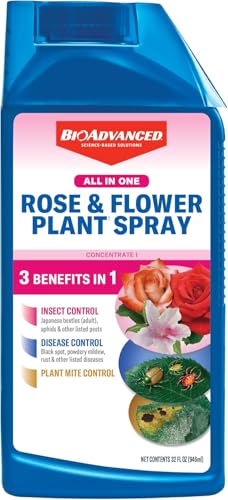 BioAdvanced All-in-One Rose & Flower Plant Care Concentrate - 32 oz Bottle - image 1
