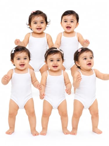 Image of TuddyBuddy 100% Cotton Romper /Bodysuit for Baby Girls