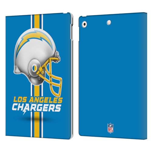 Étui en cuir Los Angeles Chargers officiel avec fentes pour cartes iPad 10.2