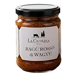 WAGYU RAGU ROJO, Salsa Ragù de Alta Calidad, 190 gr - 100% Italiana