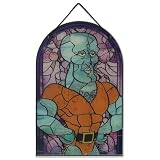 SpongeBob SquarePants Handsome Squidward Hanging Acrylic Wall Decor - Funny Squidward Sign for Home or Office