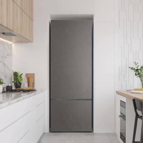 Vinilo para Frigorífico 70x190 cm Gris Adhesivo Impermeable 3