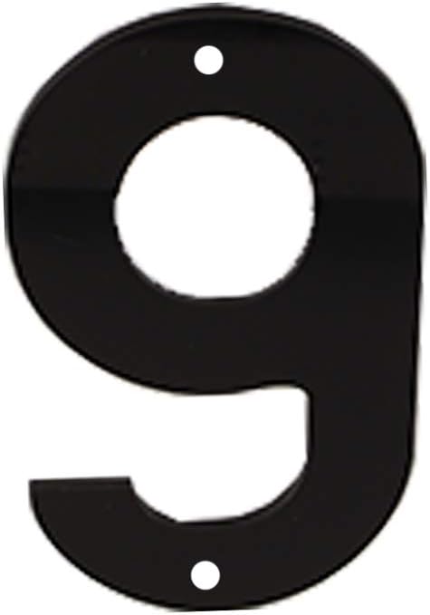House Number Sign 6 Inch (15 cm) Large Modern Acrylic Plastic Door Numbers