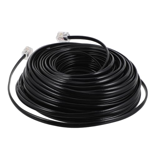 Cable telefónico Lurrose de 20 metros para instalación en oficina y hogar