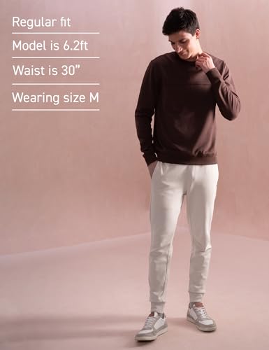 Image of DAMENSCH Regular Fit Matt Solid Premium Microfibre Elastane Cargo Joggers Dyes Soft Inner Fleece Fabric for Softer Feel, Comfortable Casual Wear Joggers for Men