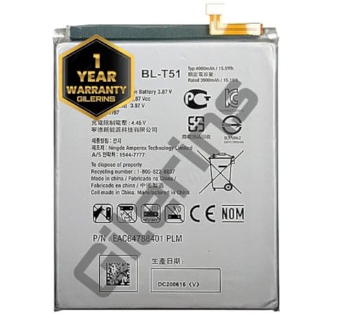 Image of Original BL-T51 Battery for LG K42 / K52 [ LMK420 LM-K420 LMK420H LM-K420H Battery with 1 Year Warranty** (EE222)