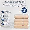 Amazon.com: Casa Lino Set of 4 Luxury Linen Bath Towels Extra Large ...