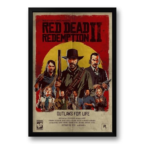 Quadro Game Red Dead Redemption 2-40x60cm