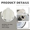 ZNTVW 813396 Stove Knob Dial Gas Control Assembly Compatible with Wolf Cooktop Range Surface Burner Accessories (5PCS) #3