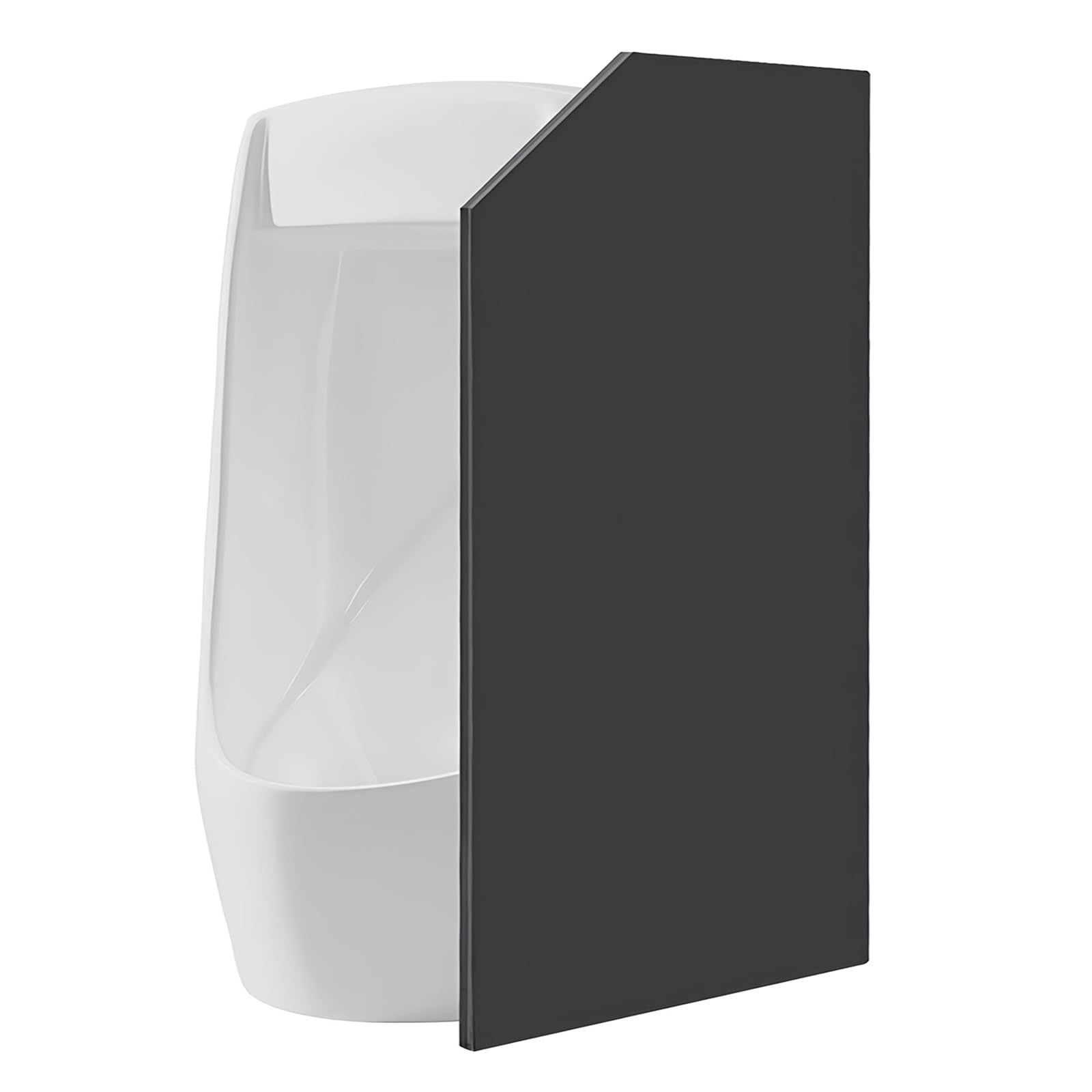 Harsetti One Color Urinal Partition, Restroom Partitions, Wall-Mounted Urinal Screen Toilet Partition, For Hotel, Schools, Shopping Malls, Public Places