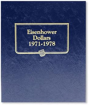Whitman Album Eisenhower Dollars 1971-1978