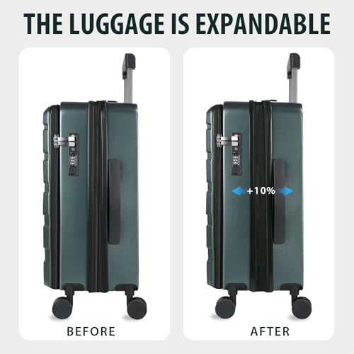 KROSER green travel bag – image 5