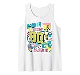 Photo Gallery festa a tema anni 80 e 90, con scritta "born 80s but 90s raised me canotta Photo Gallery festa a tema anni 80 e 90, con scritta "born 80s but 90s raised me canotta