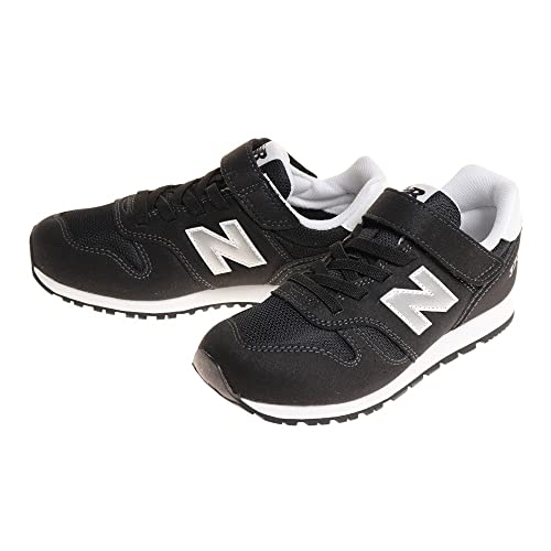 ニューバランス(new balance) スニーカー ブラック 黒 YV373 KB2 M ジュニア スポーツシューズ カジュアル 子供 運動靴 通学 通園 マジックテープ (ブラック/17.5/Jr)