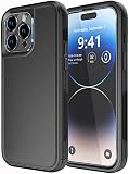 Diverbox for iPhone 14 Pro Max Case [Shockproof] [Dropproof] [with Tempered Glass Screen Protector +