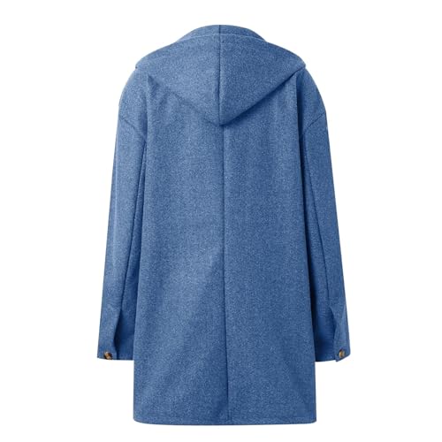 Girls Long Breasted Trench Jacket Lapel Open Front Long Cardigan Coat Faux Warm Winter Outwear Jackets Women Plaid4