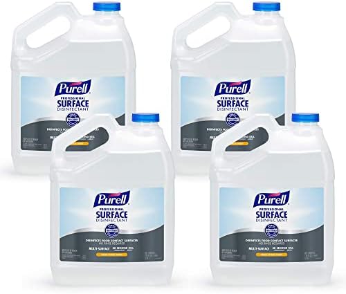 Purell Professional Surface Disinfectant Spray Refill, 4ct x 1Gal - 4342-04