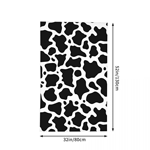 Cow Print Beach Towel Oversized, Microfiber Beach Towel 32"X52" Lightweight Bath Swim Towels For Adult,Kids,Women,Men,Boys,Girls #TOP3